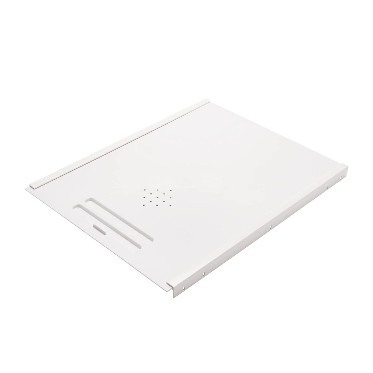 Rev-A-Shelf BDC-200-11 Small Kitchen Bread Drawer Cover Kit with Hardware, White