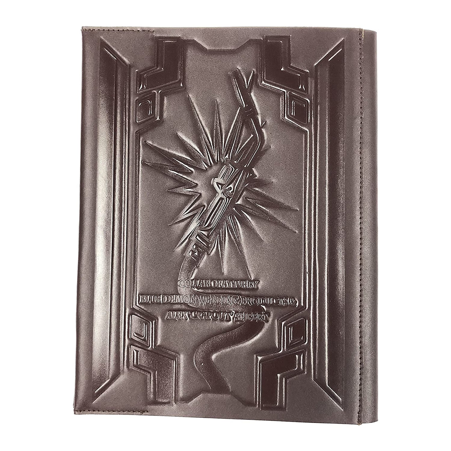 Blue Demon THE WELD BIBLE Natural Leather Fire and Spark Resisting Notebook