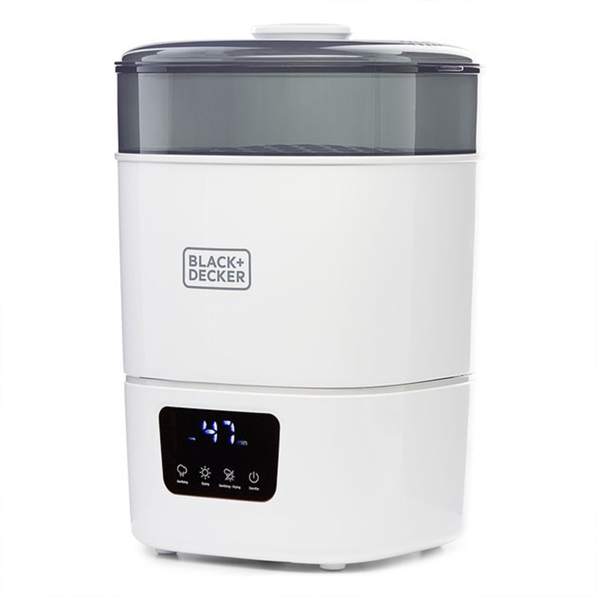 Black+Decker BDXBSB15 600 Watt Baby Bottle Sterilizer, Holds 13 Standard Bottles - VMInnovations