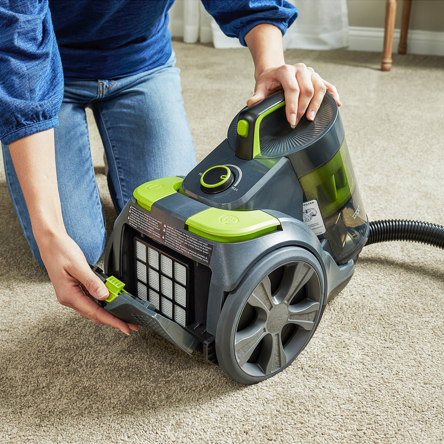 Black and Decker 3 In 1 Corded Handheld Vacuum with Bagless Canister Vacuum