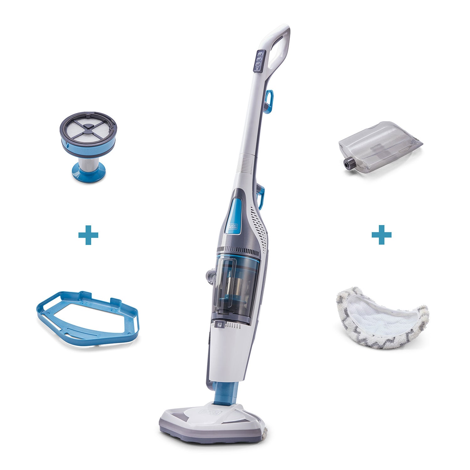 Hoover Power Scrub Elite Upright Multi Floor Cleaner Machine w/Corded Mop Vacuum