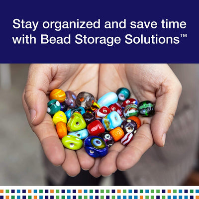 Elizabeth Ward Bead Storage Solutions 82 Piece Craft Supplies Organizer (Used)