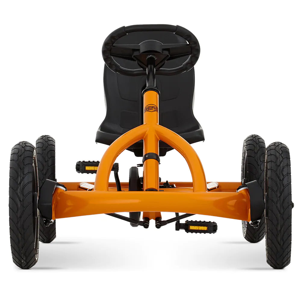 Berg Buddy Kids Compact Pedal Powered Child Friendly Go Kart, Orange (Open Box)