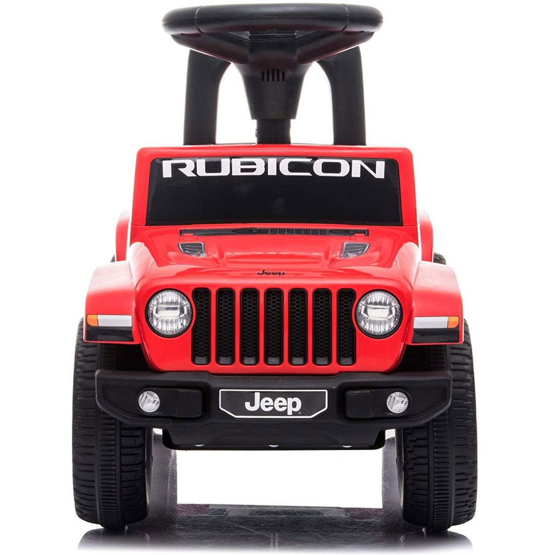 Best Ride On Cars Baby Toddler Jeep Rubicon Push Car Riding Toy Vehicle, Red - VMInnovations