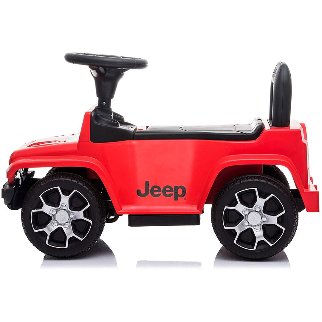 Best Ride On Cars Baby Toddler Jeep Rubicon Push Car Riding Toy Vehicle, Red - VMInnovations
