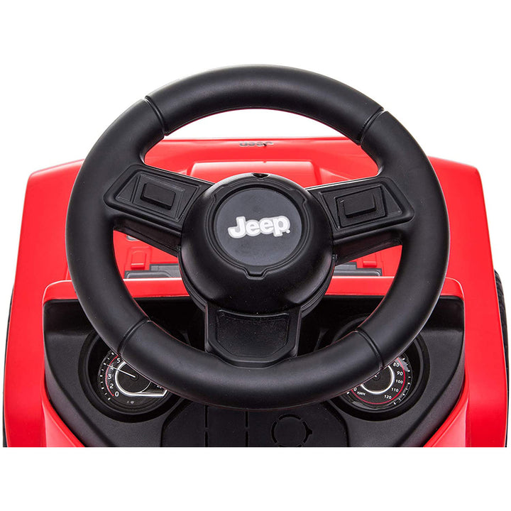 Best Ride On Cars Baby Toddler Jeep Rubicon Push Car Riding Toy Vehicle, Red - VMInnovations