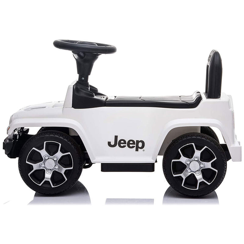 Best Ride On Cars Baby Toddler Jeep Rubicon Push Car Riding Toy Vehicle, White