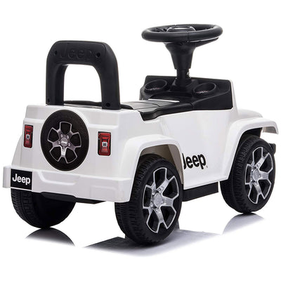 Best Ride On Cars Baby Toddler Jeep Rubicon Push Car Riding Toy Vehicle, White