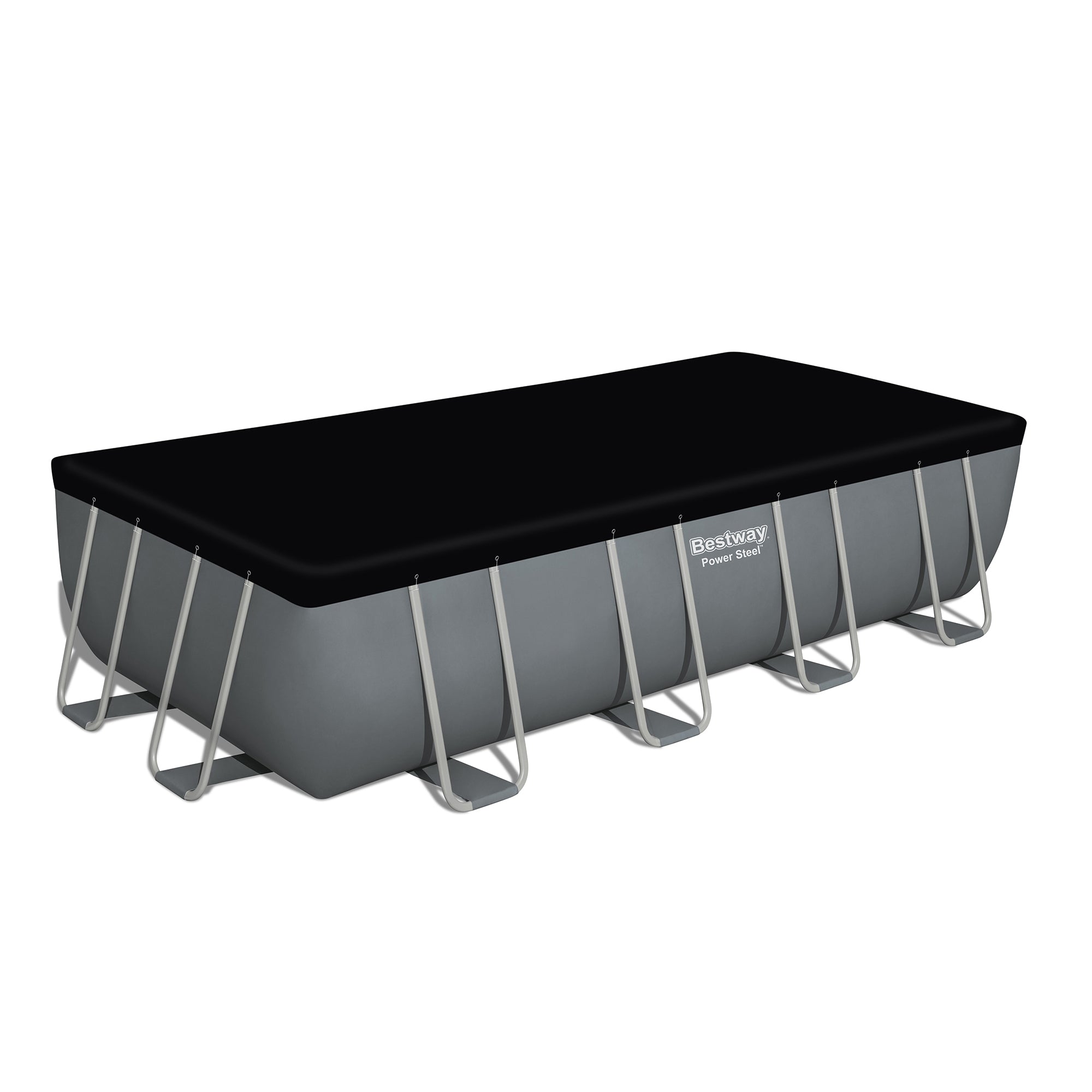 Bestway 18ft x 9ft x 48in Above Ground Swimming Pool w/Ladder & Pump (For Parts) - VMInnovations