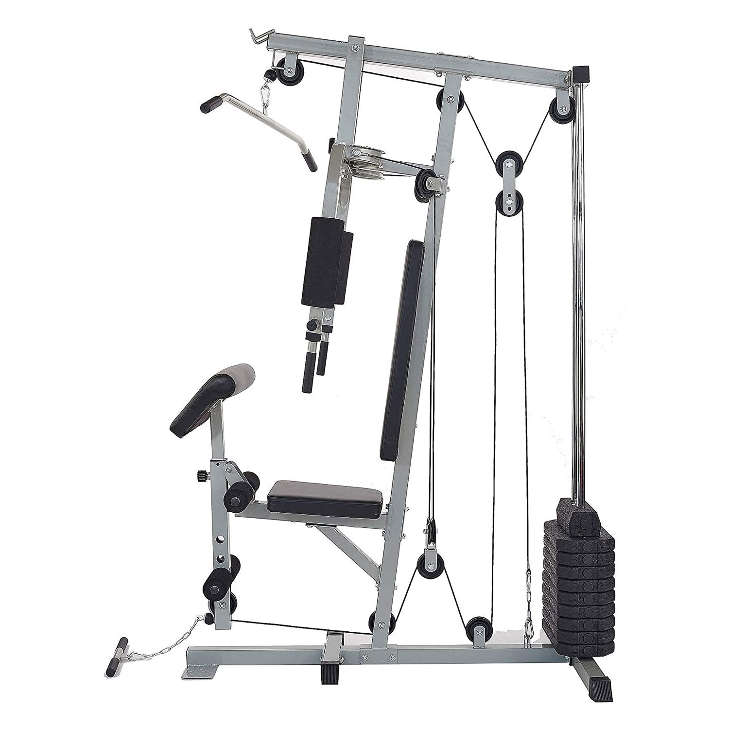 Everyday Essentials Home Gym Bench Strength Workout Station and Exercise Mat - VMInnovations