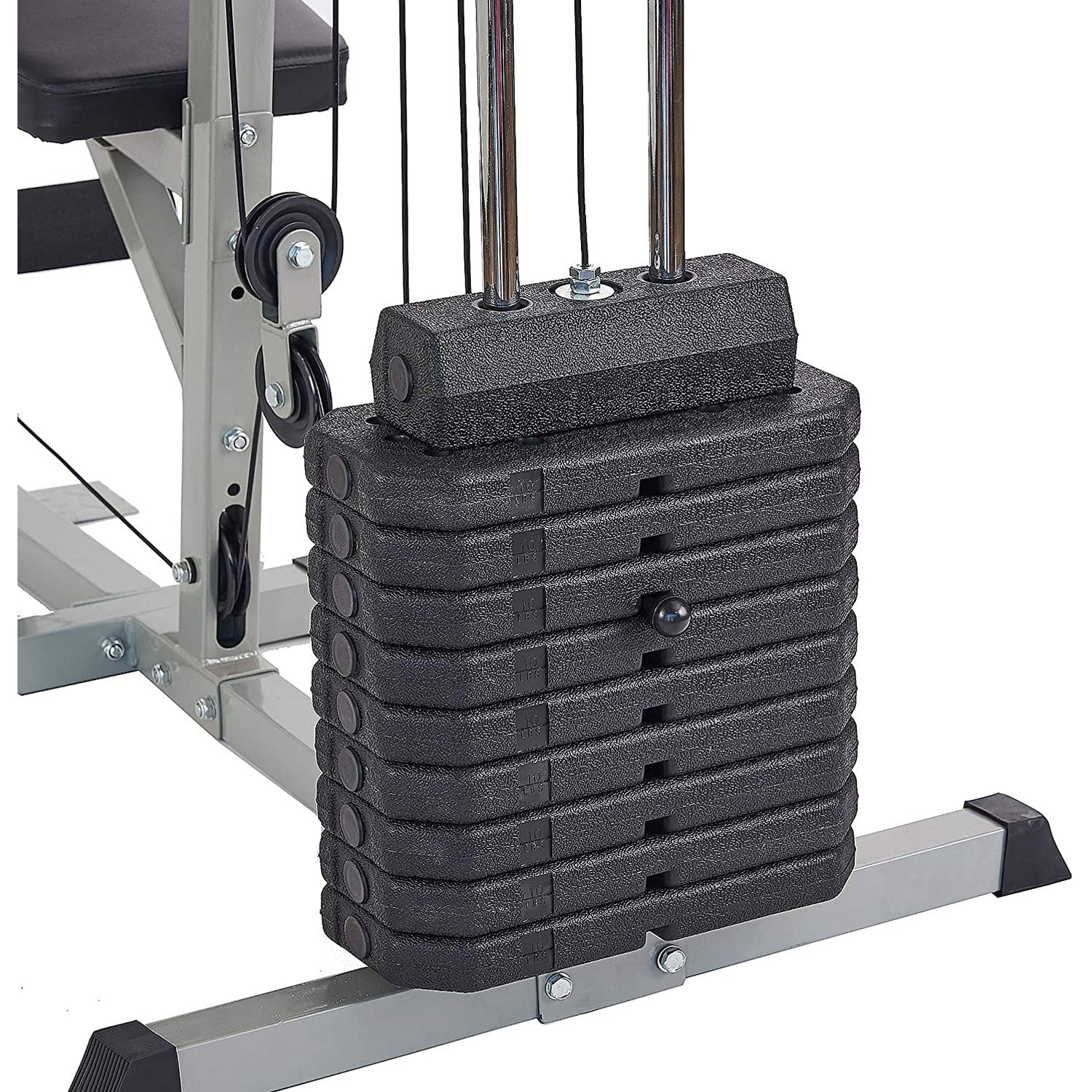 Everyday Essentials Home Gym Bench Strength Workout Station and Exercise Mat - VMInnovations