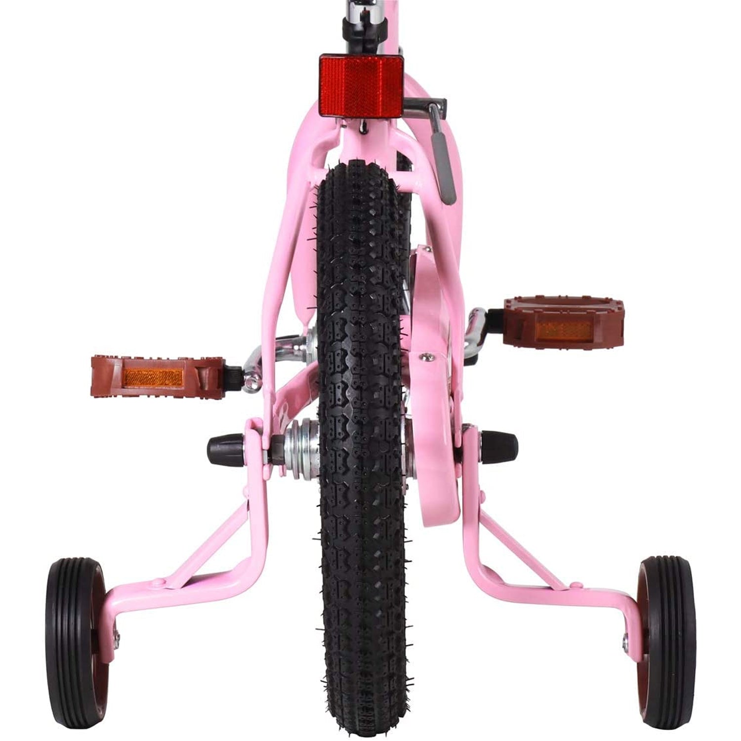 Joystar Vintage 16" Ages 4 to 7 Kids Training Wheel Bike with Basket (Open Box) - VMInnovations