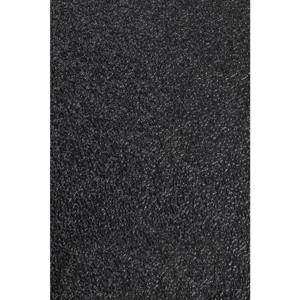 MotionTex 66 x 30 Inch Recycled PVC Antimicrobial Equipment Mat, Black (OpenBox)
