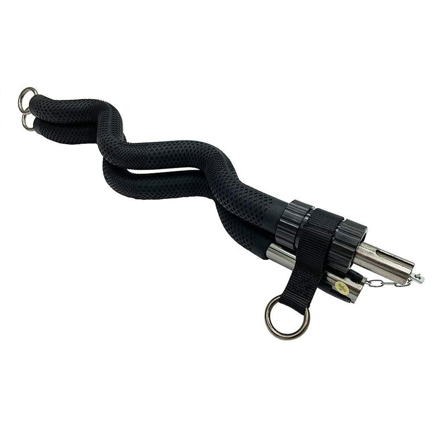 Bodylastics Collapsible Resistance Bands Bar with Rubber Grip and Carrying Bag