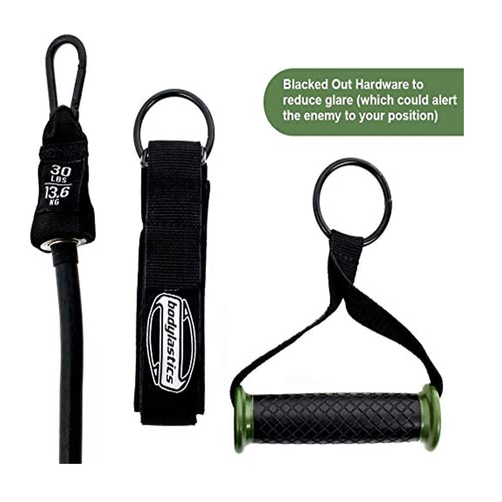 Bodylastics 14 Pc Exercise Warrior Set with Weight Resistance Bands (Open Box)