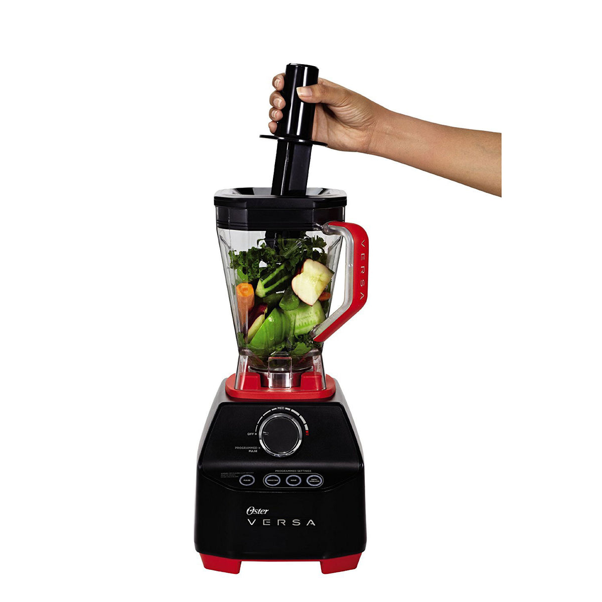 Oster Versa Pro Series 64 Ounce 250 MPH Blender w/ BPA-Free Jar, Red (Open Box)
