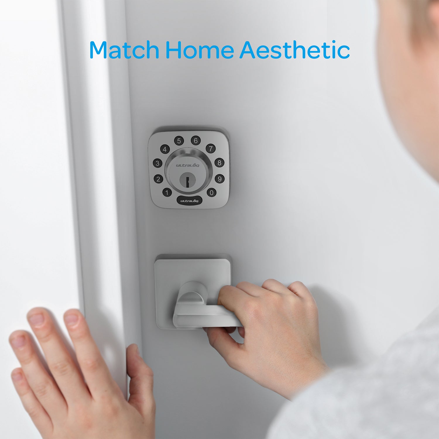 U-Tec U-Bolt-SN 5 in 1 Bluetooth Enabled Keypad Smart Home Deadbolt Lock - VMInnovations