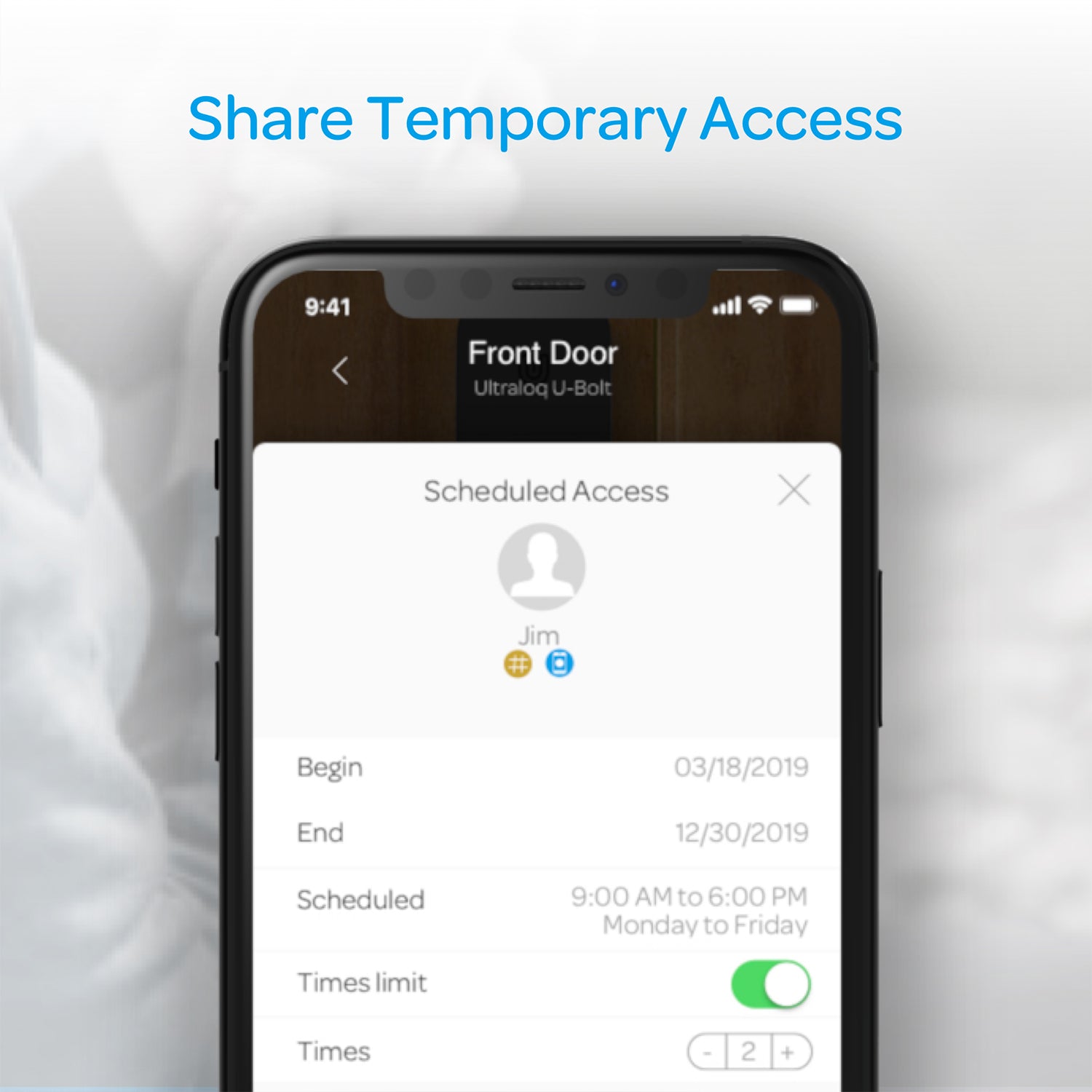 U-Tec U-Bolt-SN 5 in 1 Bluetooth Enabled Keypad Smart Home Deadbolt Lock - VMInnovations