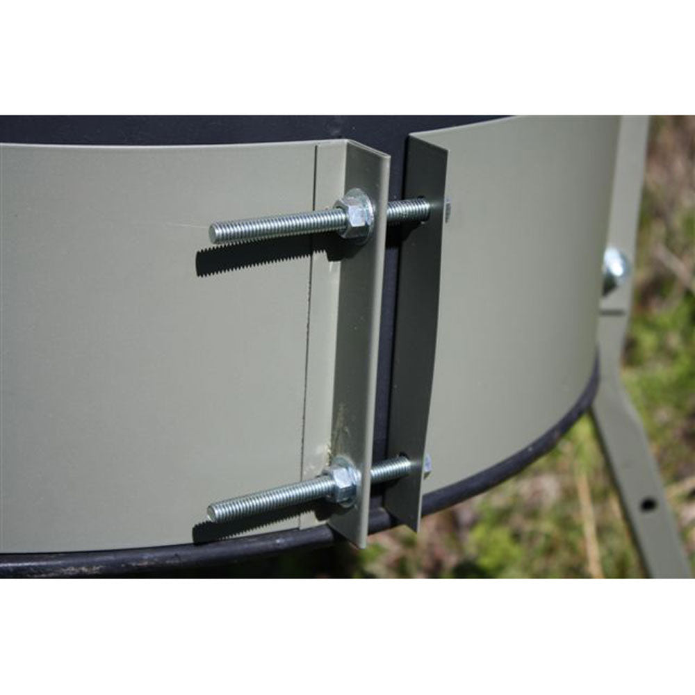 Boss Buck DIY 55 Gal Barrel Tripod Deer Feeder 20" Leg Stand Band (Open Box) - VMInnovations