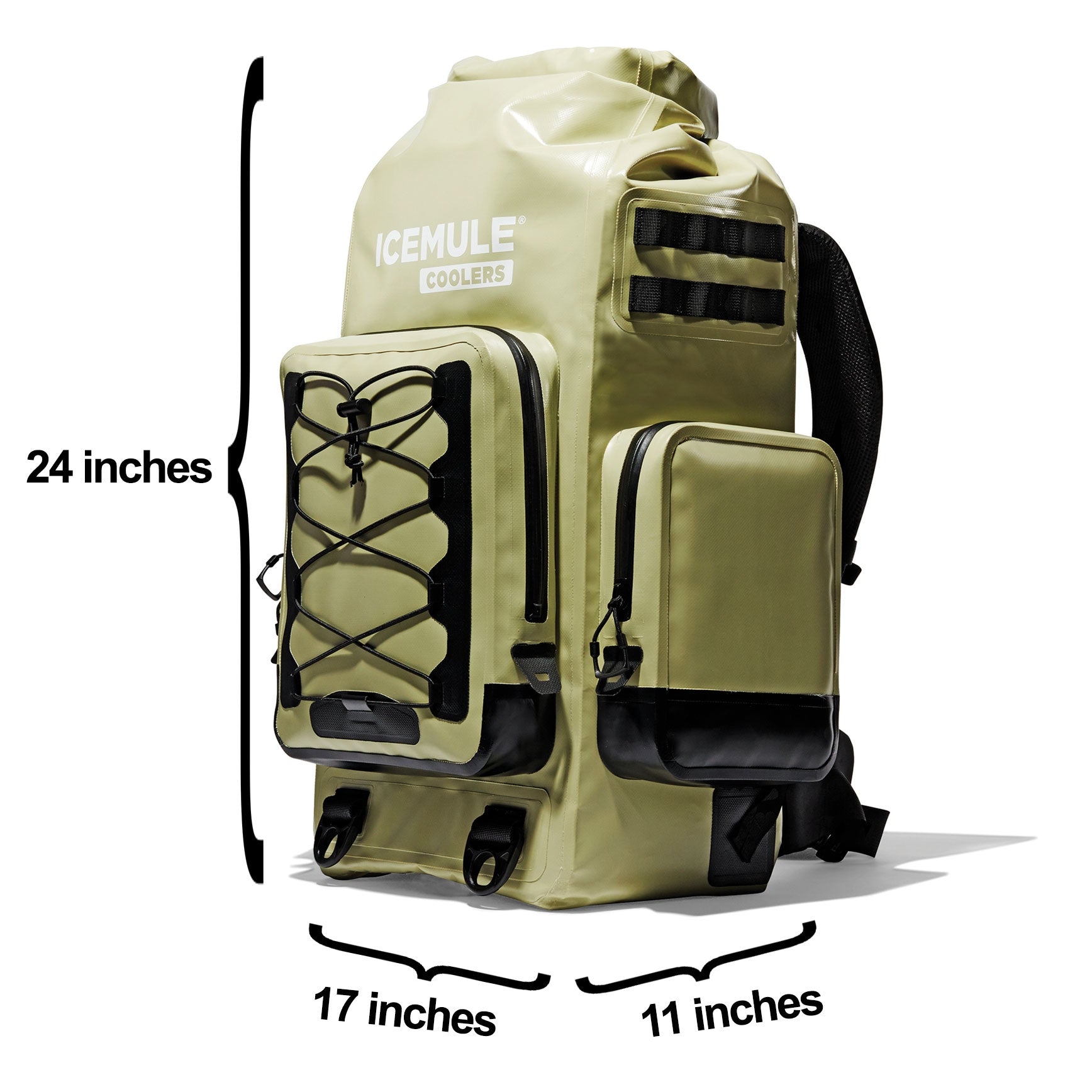 IceMule Boss 30 Liter 24 Can Insulated Waterproof Backpack Cooler Bag (Used)