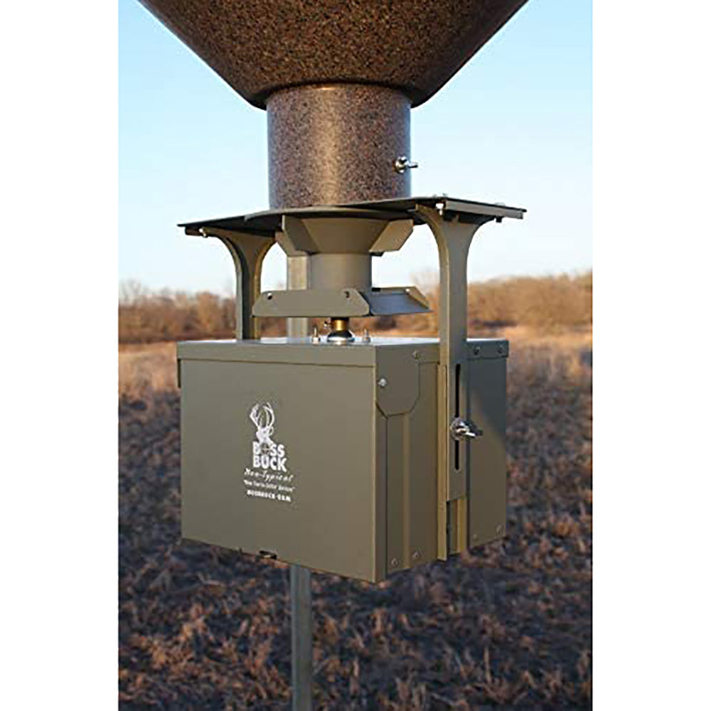 Boss Buck Hunting Large Automatic Wildlife Deer Feeder 200lb Capacity (Used) - VMInnovations