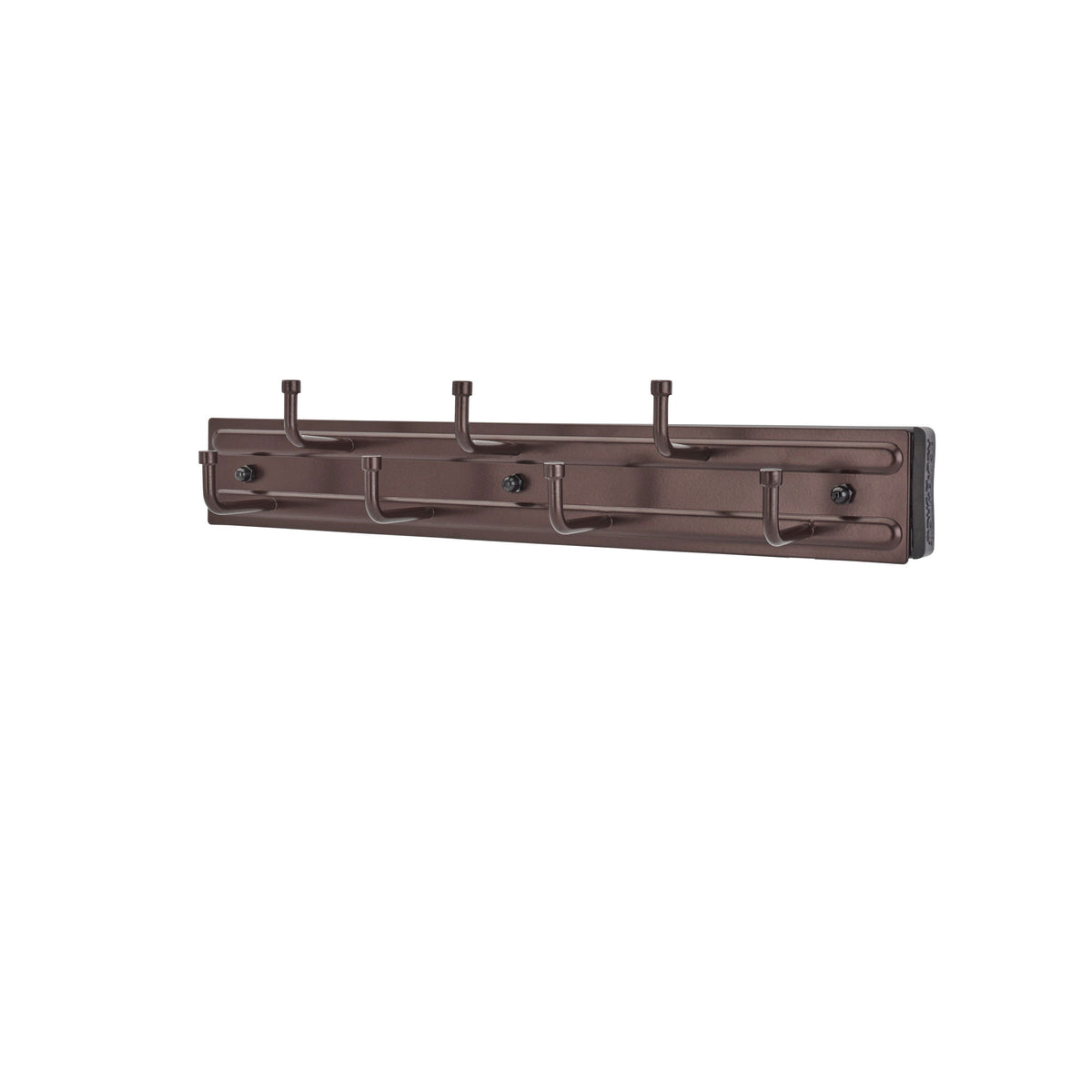 Rev-A-Shelf BRC-12ORB 12" Mounted Pullout Belt Rack Organizer, Bronze (2 Pack)