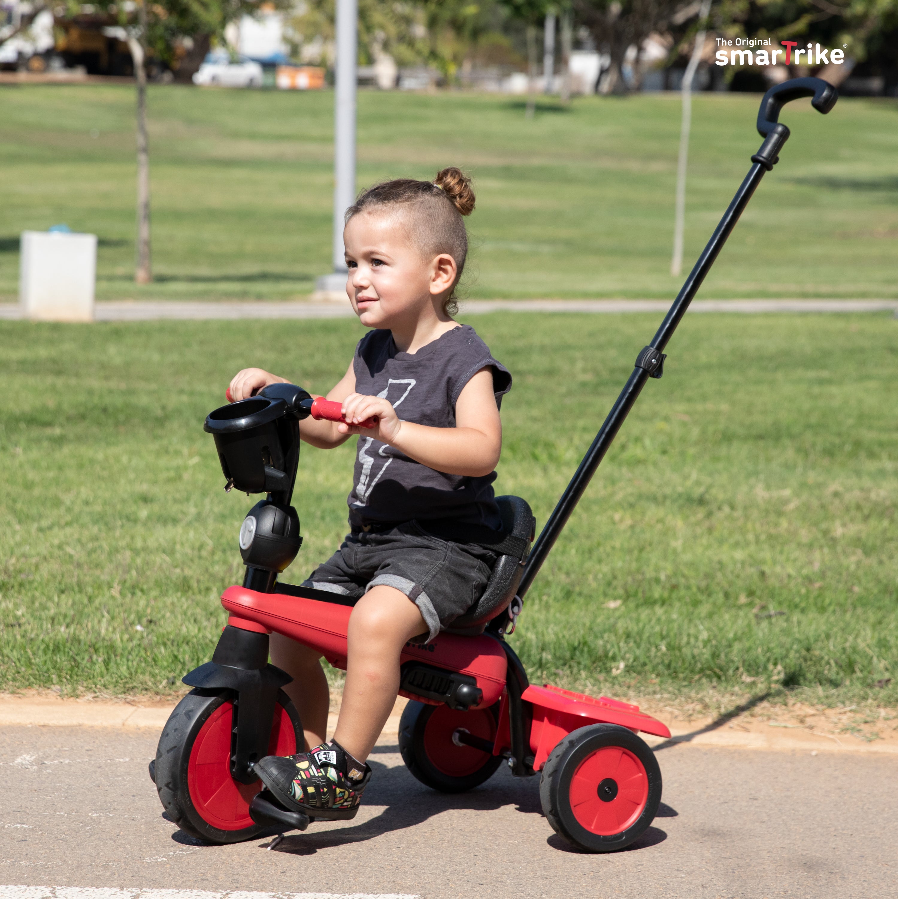 smarTrike S Multi Stage Toddler Tricycle for Ages 15-36 Months, Red (For Parts) - VMInnovations