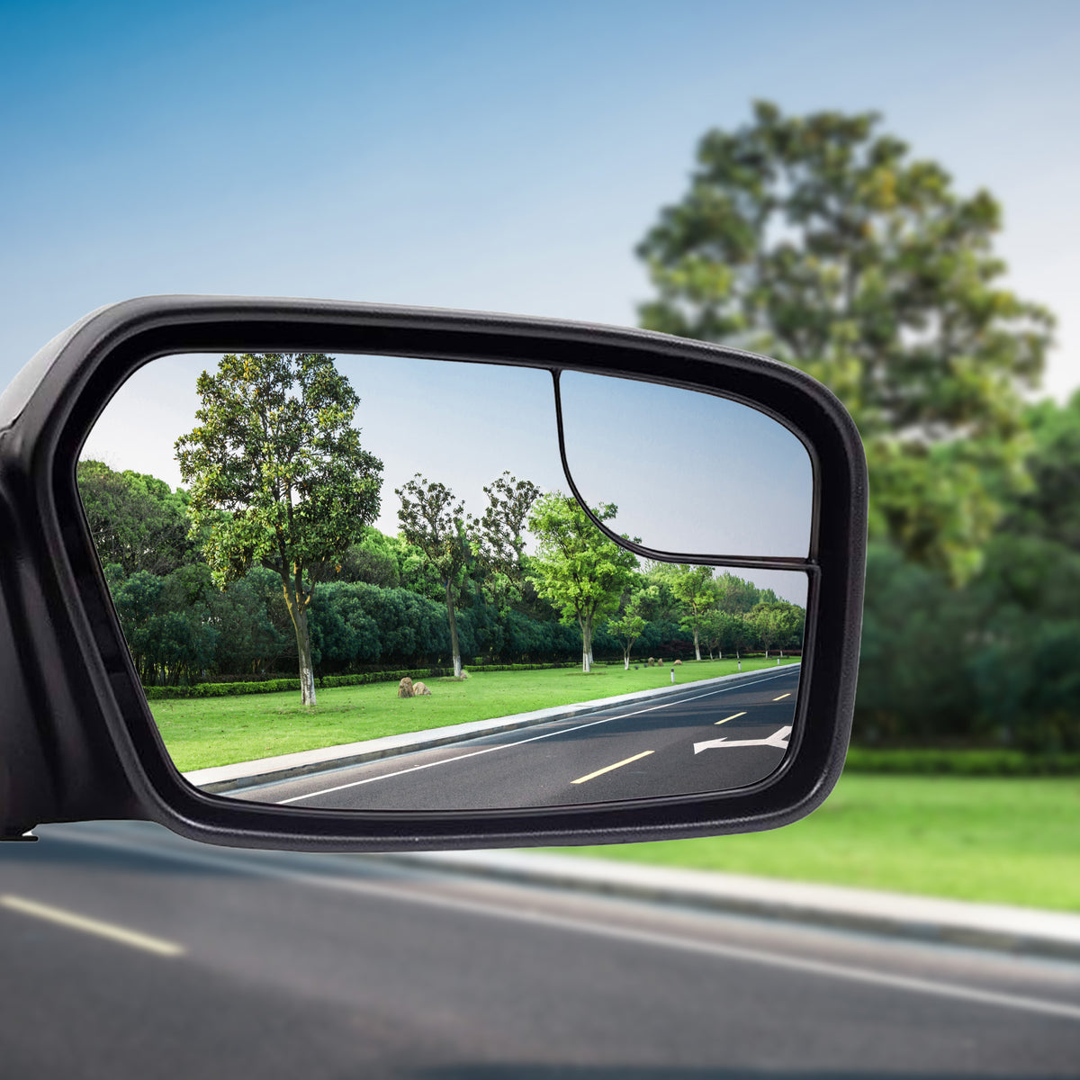 Brock Driver's Side Replacement Power Mirror for Ford Fusion 2011 to 2012, Black