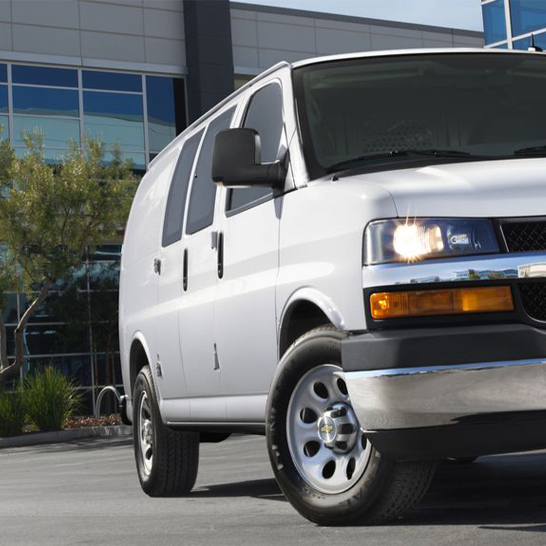 Brock Driver's Side Manual Mirror for Chevrolet Express and GMC Savana 08 to 22