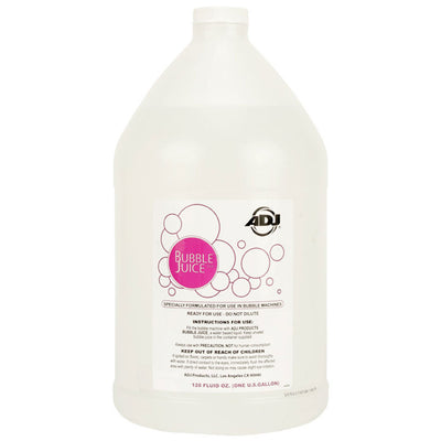 ADJ Products 1 Gallon Water Based DJ Bubble Machine Bubble Juice Fluid (2 Pack)