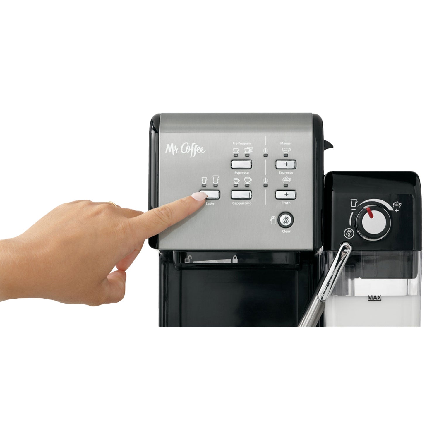 Mr. Coffee 1 Touch 19 Bar Pump Programmable Espresso Maker Machine (Open Box) - VMInnovations