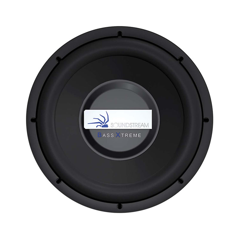 SoundStream Xtreme Series Amplifier & 12 In Subwoofer Speakers, Black (2 Pack)