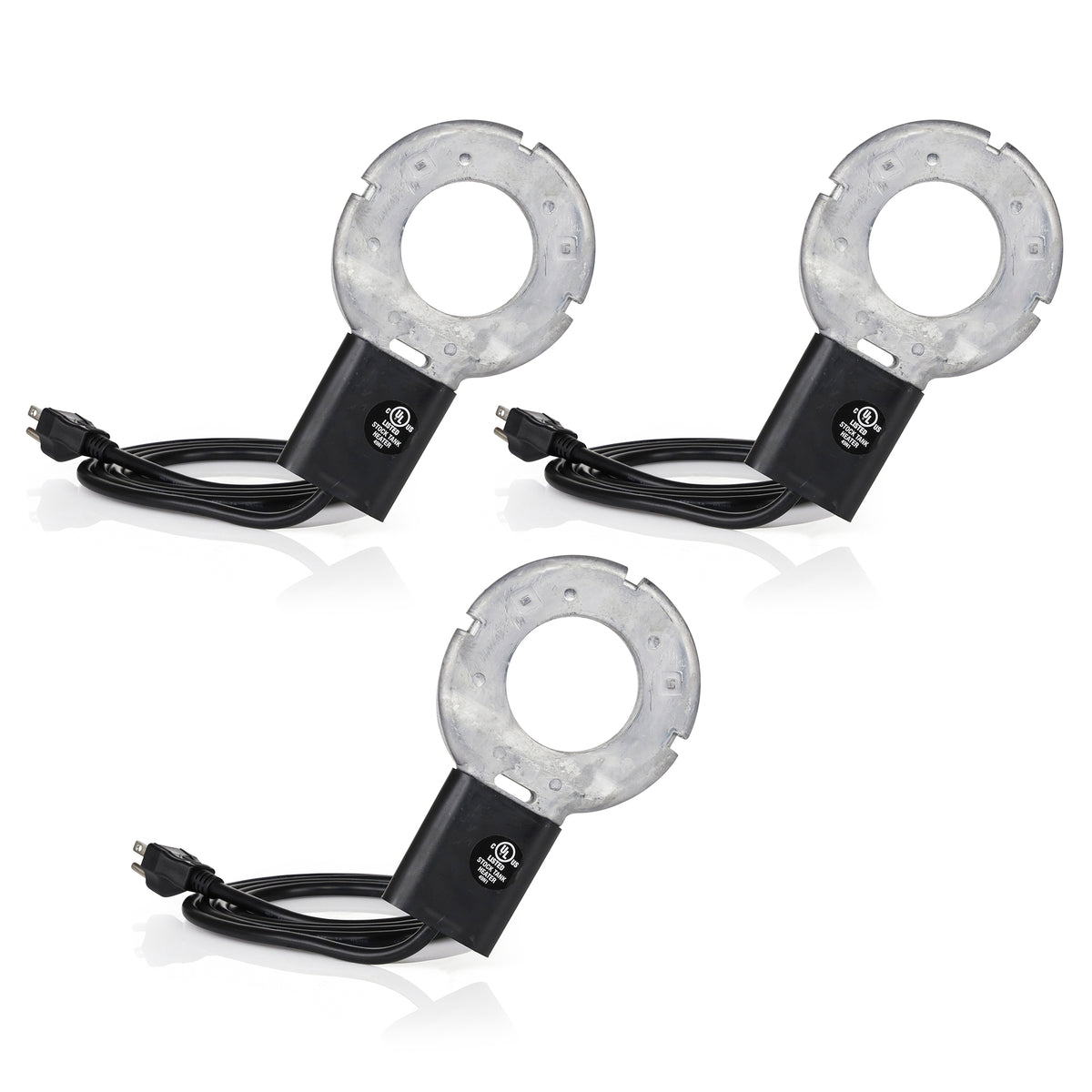 Farm Innovators C-500 Submergible Cast Aluminum Utility De-Icer for Farm, 3 Pack - VMInnovations