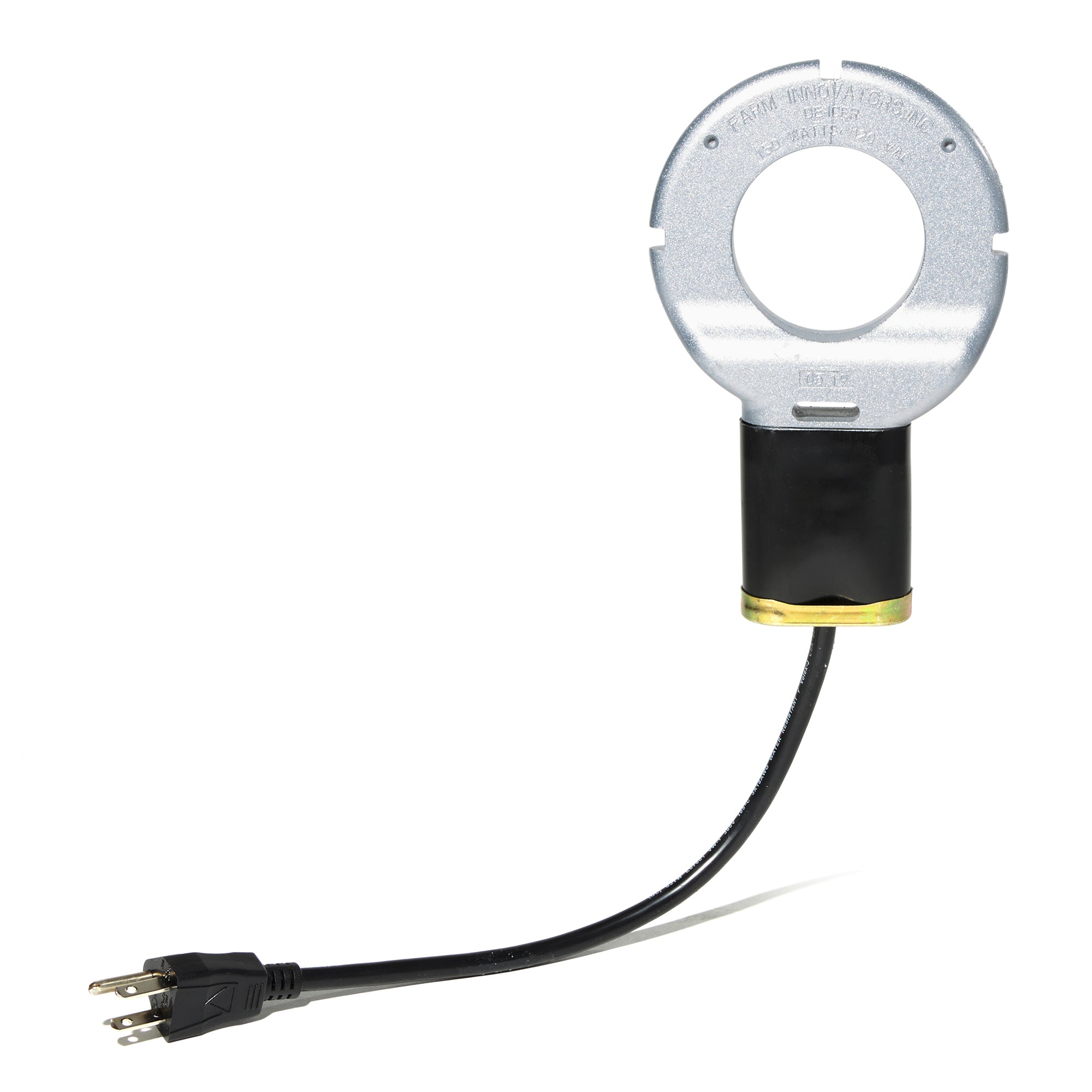 Farm Innovators 150 Watt Electric Heated Bird Bath DeIcer, Aluminum (For Parts)