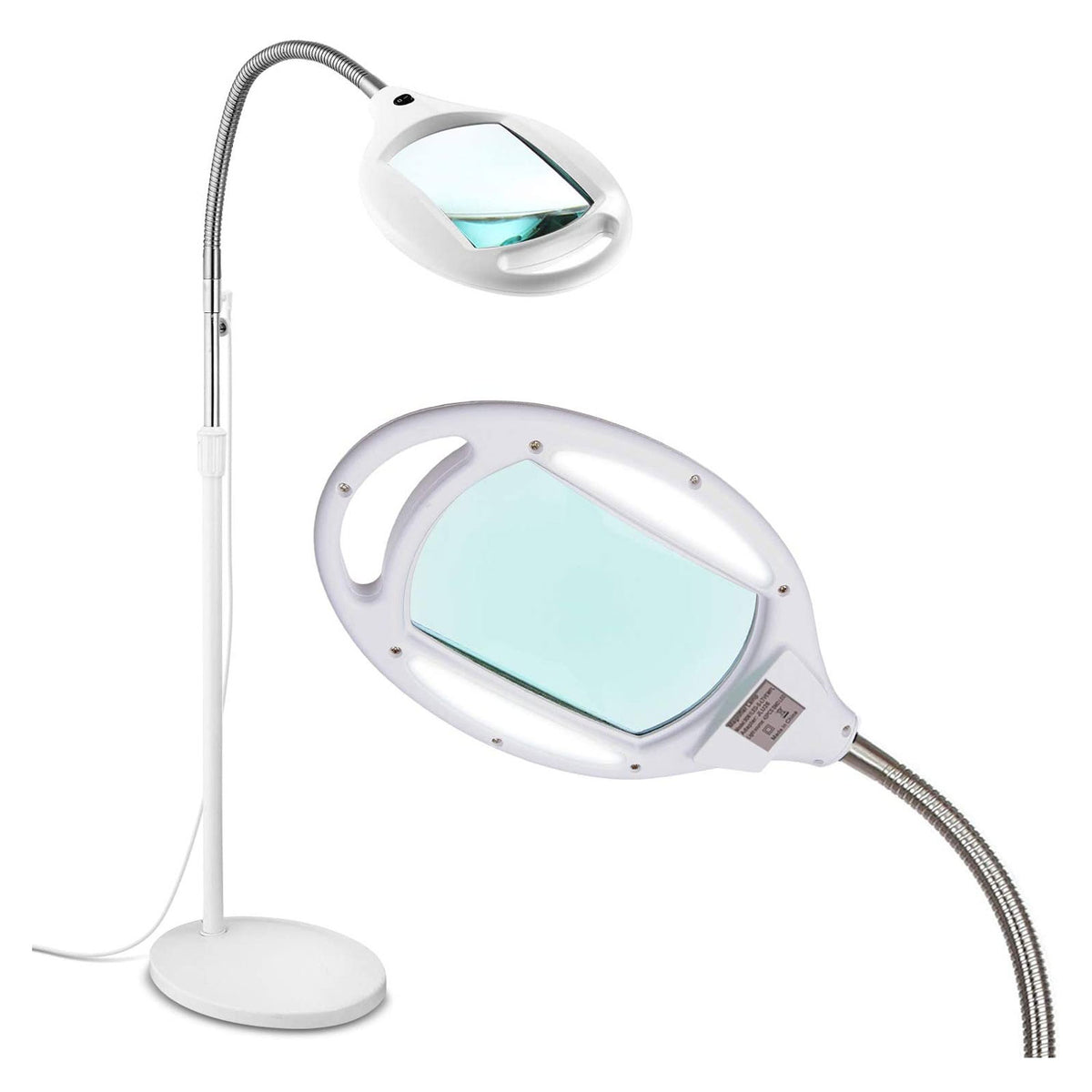 Brightech Lightview Pro LED 3 Diopter Magnifying Adjustable Floor Lamp (Used)