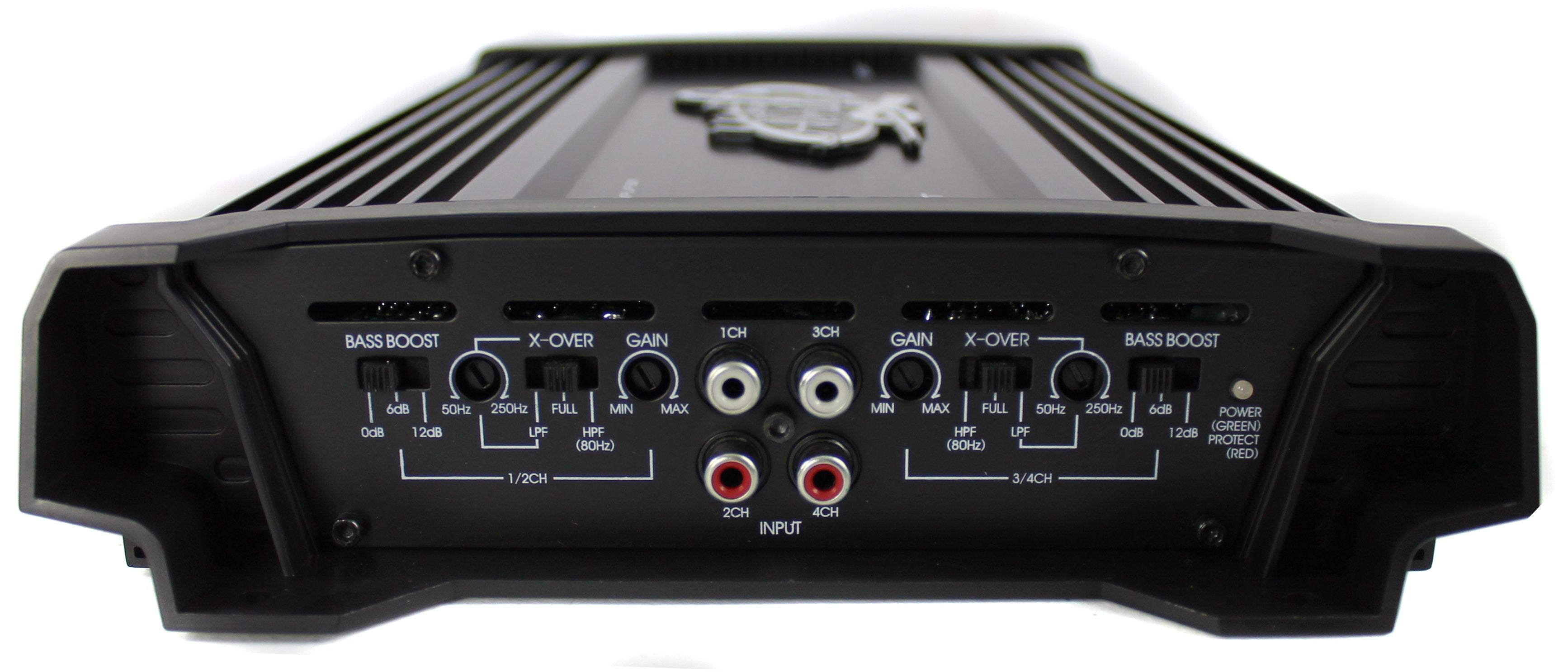LANZAR 2000W 4 Channel Car Amplifier Power Amp A/B Stereo MOSFET (Refurbished)