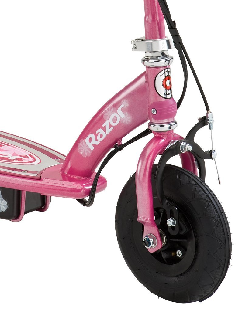 Razor E100 Electric Motorized Rechargeable Kids Scooter, Sweet Pea (2 Pack)