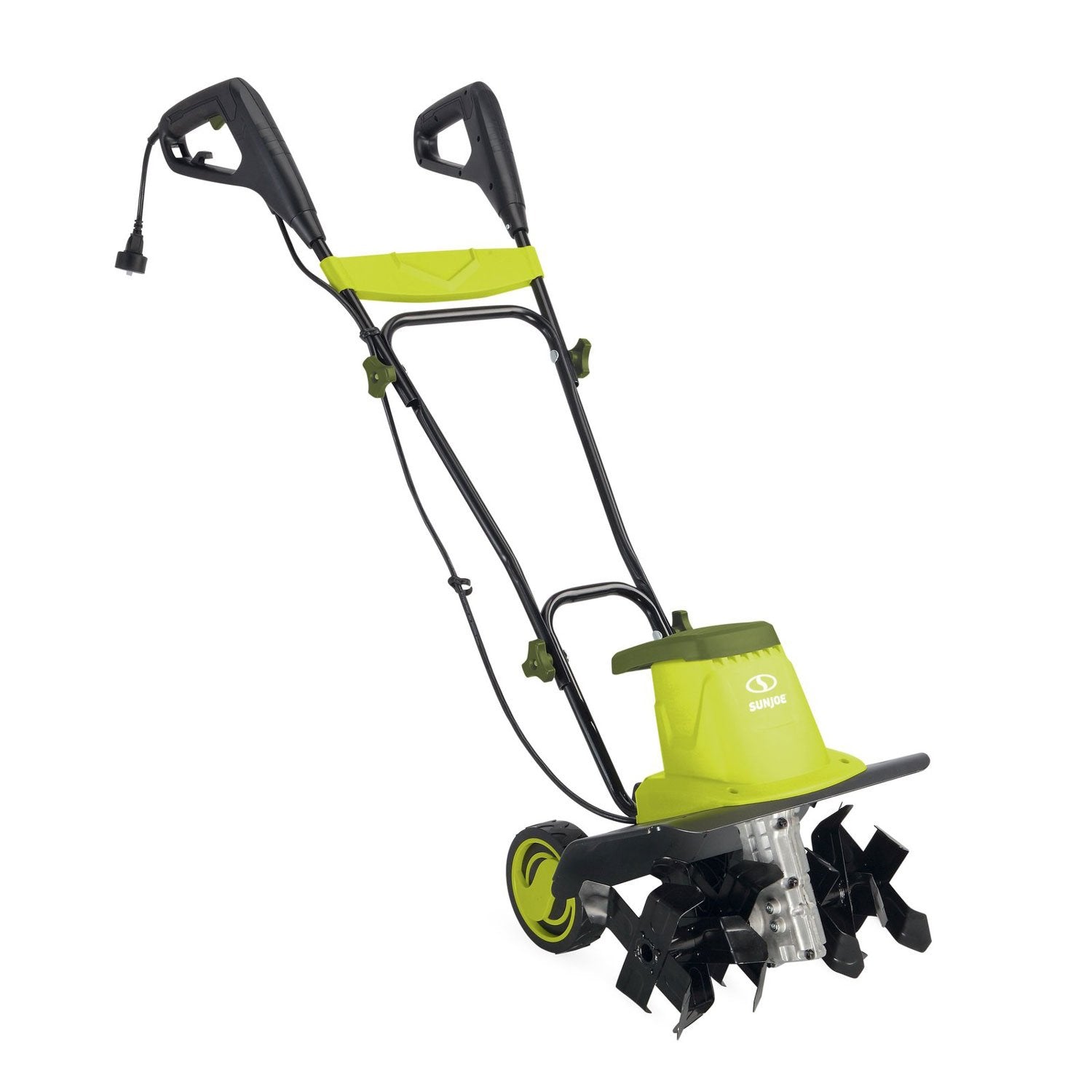 Sun Joe 16" 13.5 Amp Electric Garden Tiller Cultivator & Angle Tines, SUJ-TJ604E