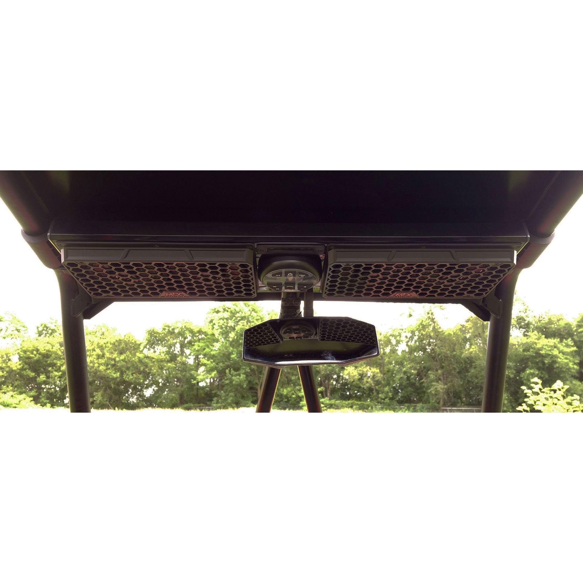 MTX MUDSYS31 Bluetooth Overhead Waterproof UTV Soundbar and Amp System (4 Pack)
