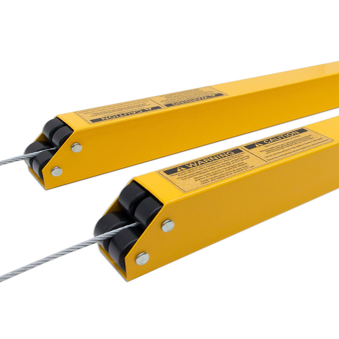 Gorilla Lift 2 Sided Tailgate Utility Trailer Gate & Ramp Lift System, (2 Pack) - VMInnovations