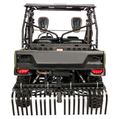 Camco Black Boar ATV/UTV Implement Custom Outside Vehicle Landscape Rake Tool