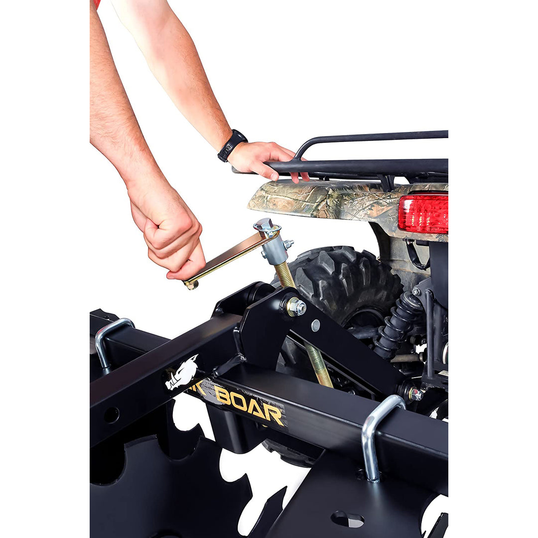 Camco Black Boar ATV/UTV Implement Strong Outside Vehicle Manual Lift Attachment - VMInnovations