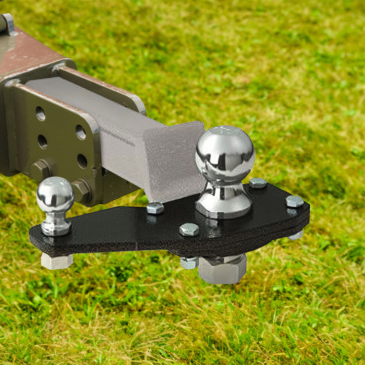 EAZ LIFT 2 Inch Powder Coated Sway Control Left/Right Utility Ball Mount Adapter - VMInnovations