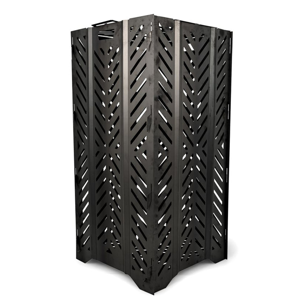 Camco 51250 Outdoor Yard Debris Burn Bin Incinerator with Lid, Large, 45 Inch - VMInnovations