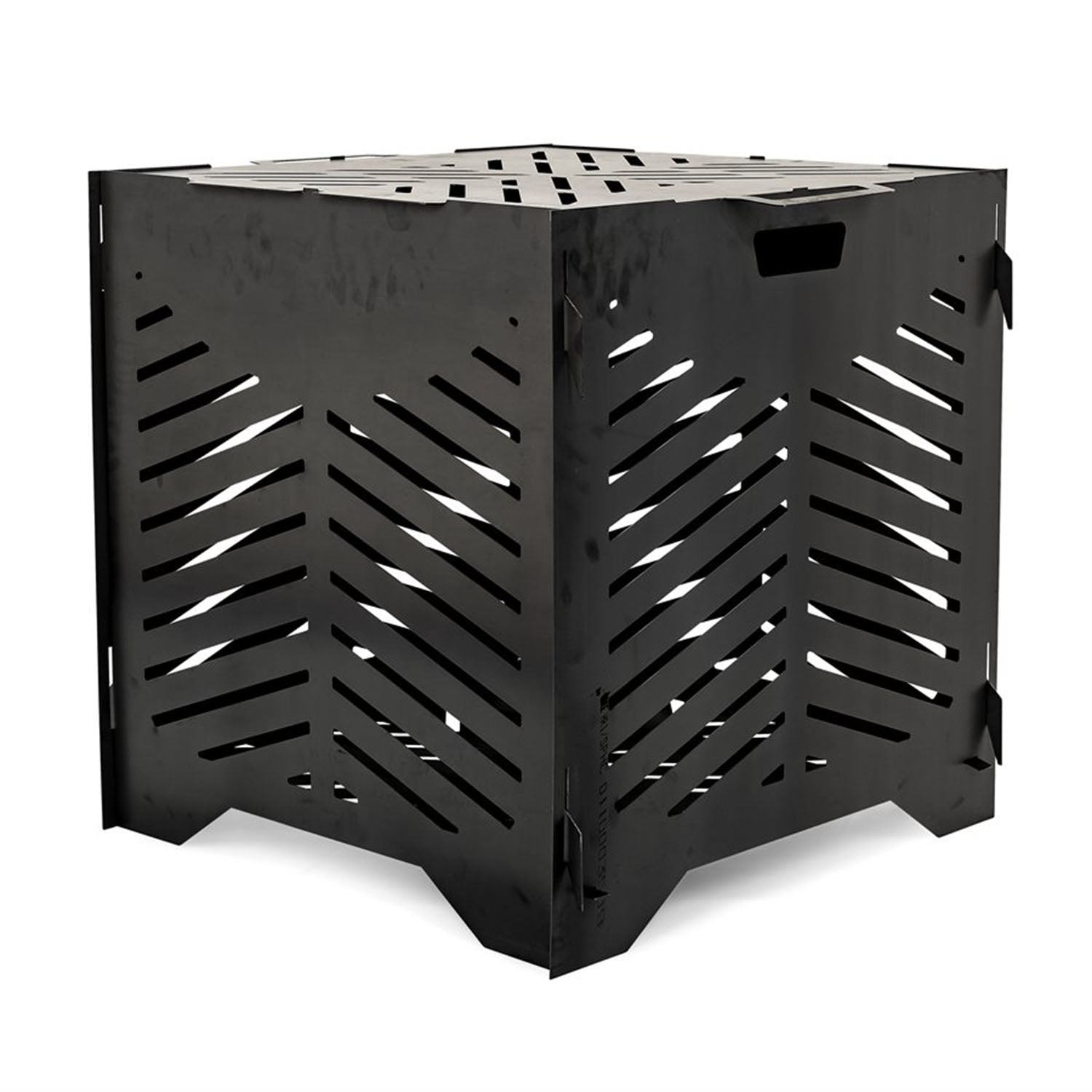 Camco 51251 Outdoor Yard Debris Burn Bin Incinerator with Lid, Small, 22 Inch - VMInnovations