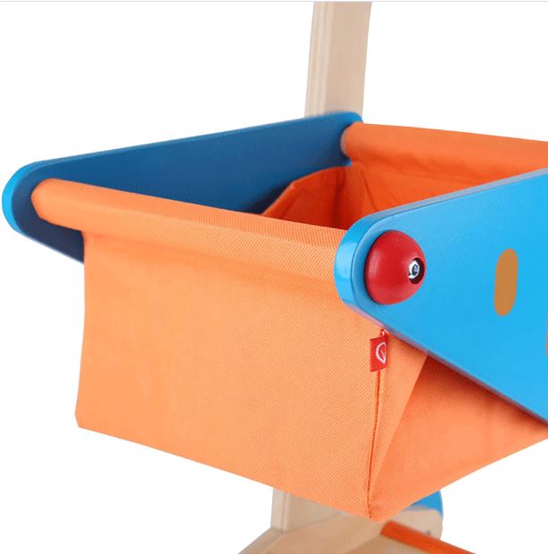 Hape Pretend Play Mini Wooden Kids Toddler Supermarket Grocery Shopping Cart
