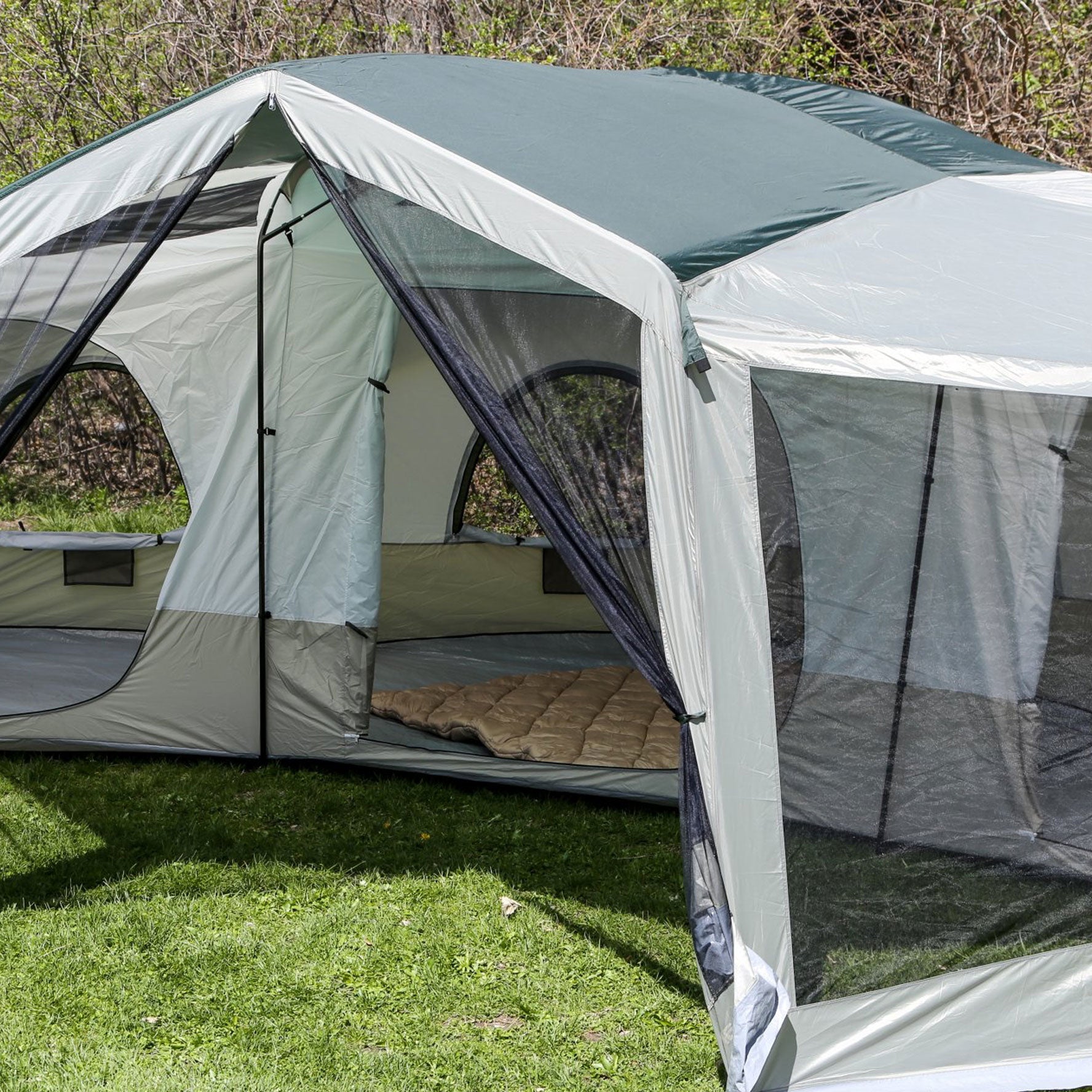 Tahoe Gear Carson 3 Season 14 Person Cabin Tent with Solar Shield (Damaged)