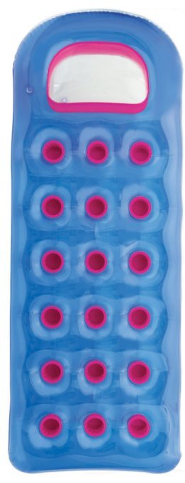 Intex Pool Beach Lounge w/ Pillow (2 Pack) King Kool Pool Float (2 Pack)