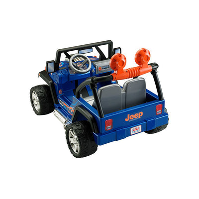Power Wheels Hot Wheels Jeep Wrangler 12 V Ride-On + Replacement Battery