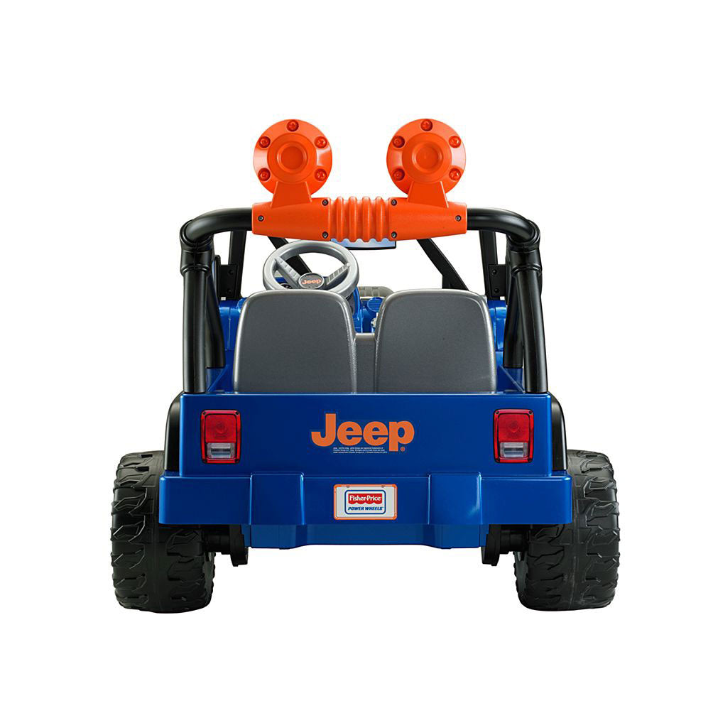 Power Wheels Hot Wheels Jeep Wrangler 12V Ride-On + Replacement Battery (2 Pack) - VMInnovations